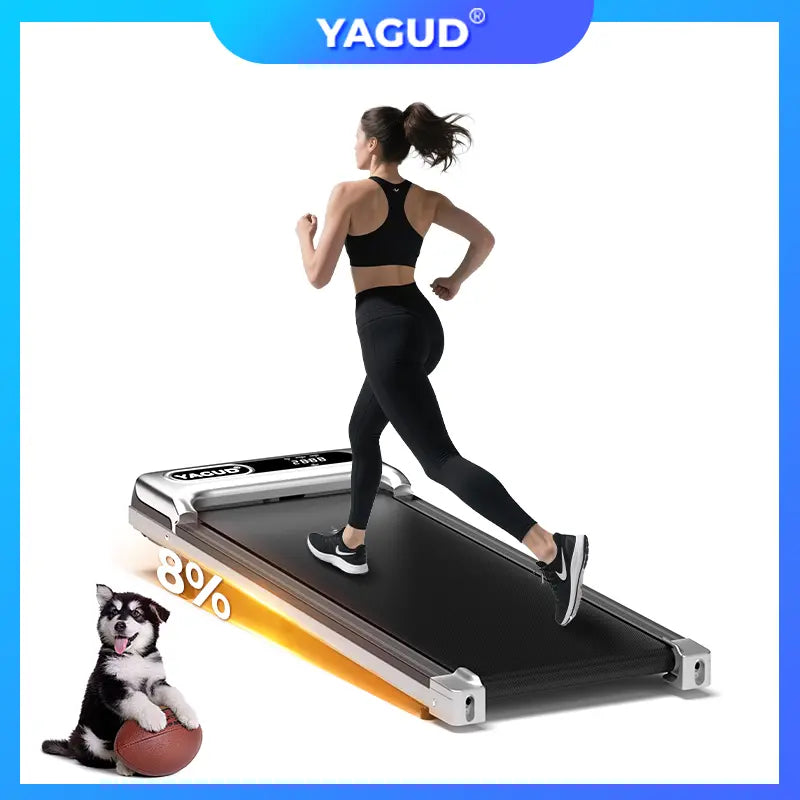【Upgraded Version】Yagud Upgraded Walking Pad: Slim & Portable with Remote & LED Display.